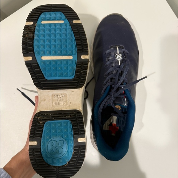 G/Fore MG4+ Men’s Golf Shoes Twilight Blue Sz 10 - Picture 7 of 10
